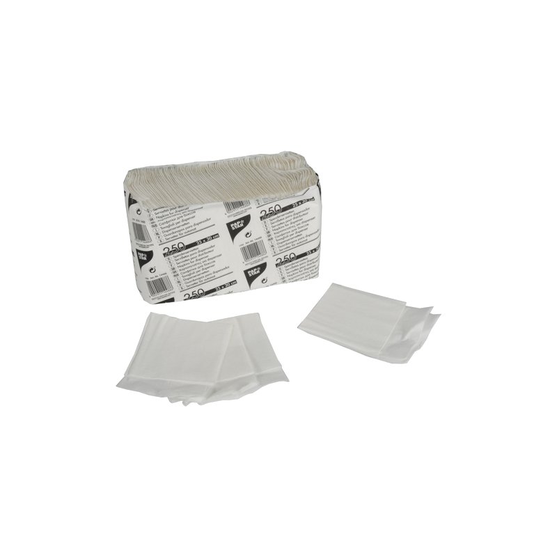 PAPSTAR serviettes distributeur, 250×300 mm, blanc, 1000 pièces
