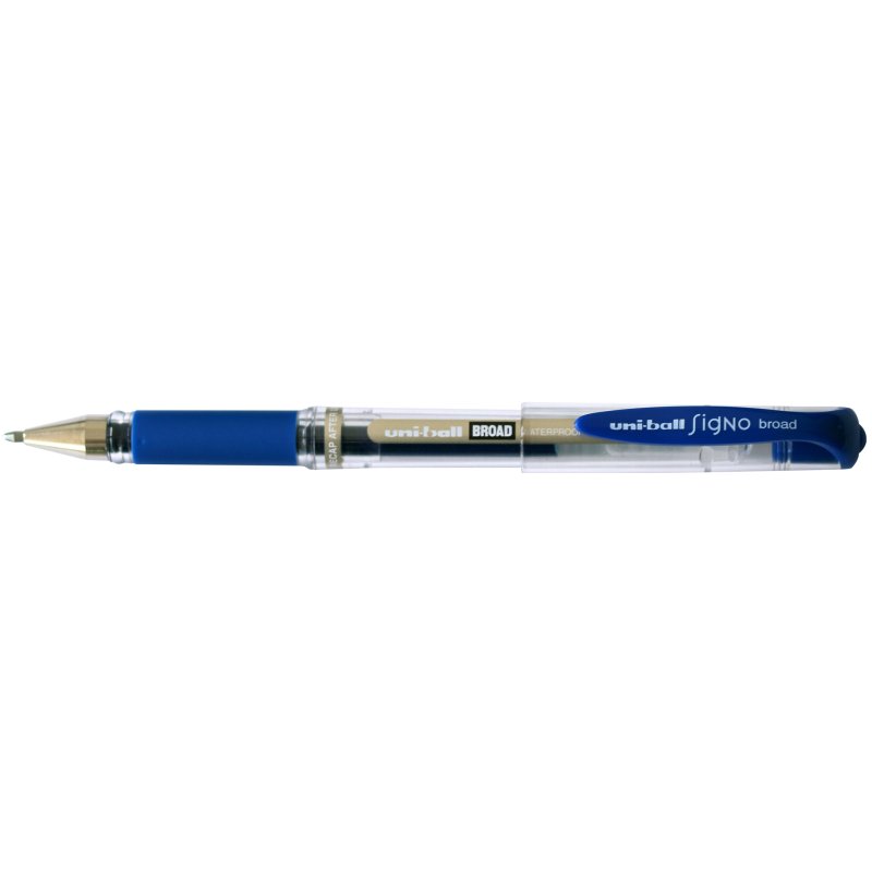uni-ball gelpen SIGNO broad UM-153C, navulbaar, rood, 0,6 mm