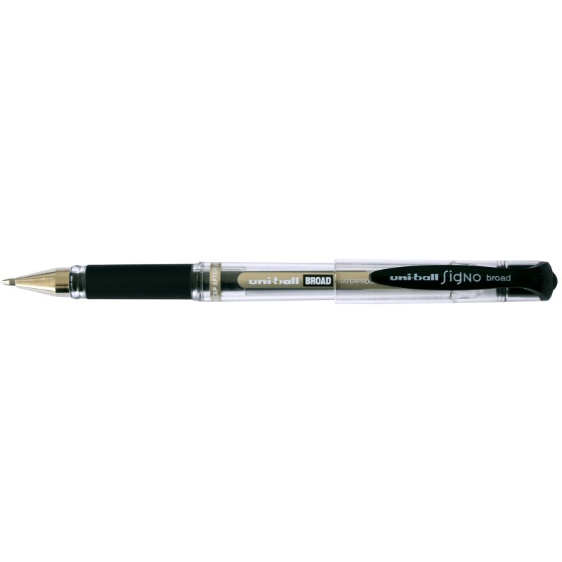 uni-ball gelpen SIGNO broad UM-153C, navulbaar, rood, 0,6 mm