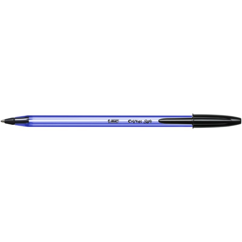 BIC stylo Cristal Soft, noir, 0,35 mm