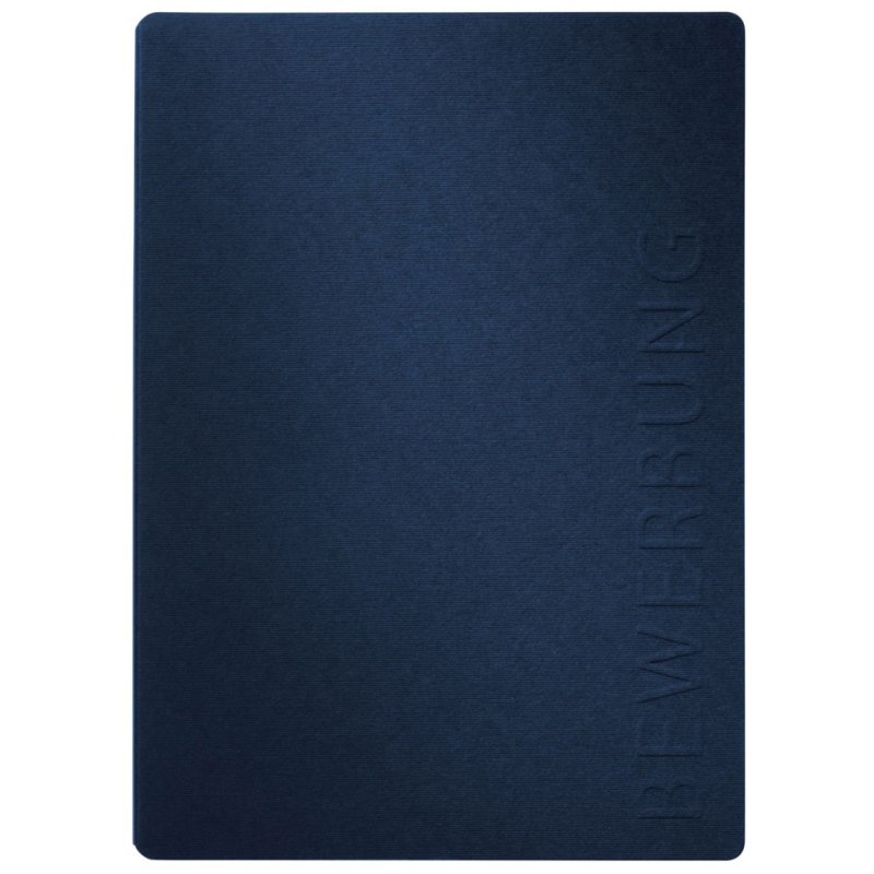 PAGNA Stream job application portfolio, dark blue, A4, 2-part
