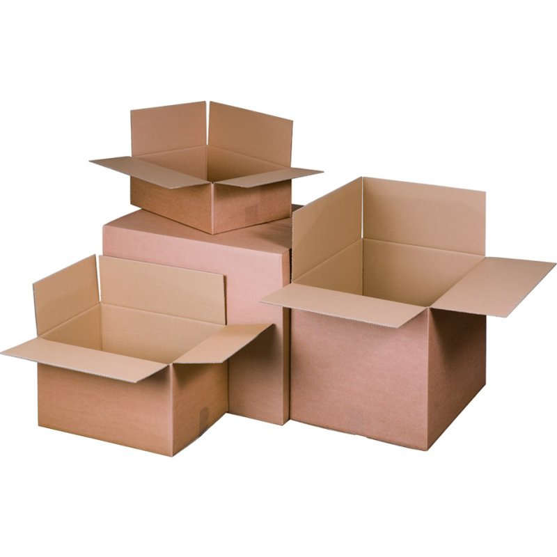 SMARTBOXPRO carton ondulé boîte pliante, marron, 225×180×126 mm, 10 pièces