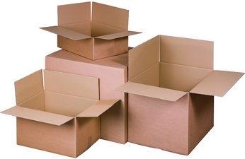 SMARTBOXPRO kartonnen vouwdoos, 600×500×500 mm, bruin, 10 stuks