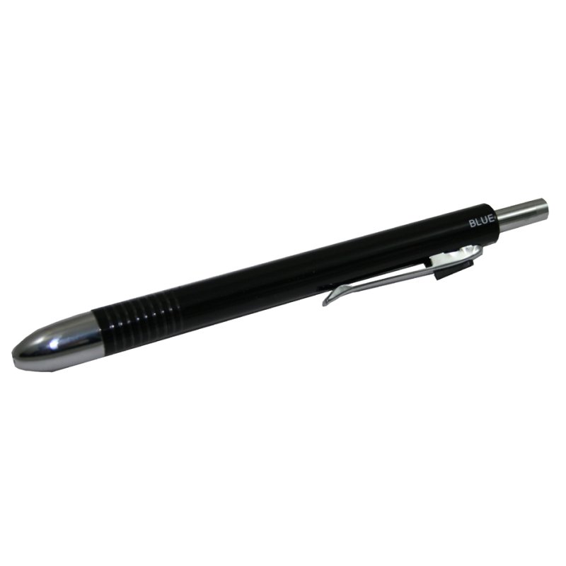 Alassio stylo multifonction stylo bille + porte-mine, noir/argent, mines noir/rouge/bleu