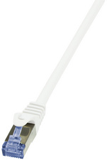 LogiLink Professional patchkabel Cat. 6A S/FTP, grijs, 0,5 m
