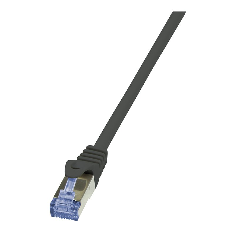 LogiLink câble réseau Cat. 6A S/FTP, 7,5 mètres, gris