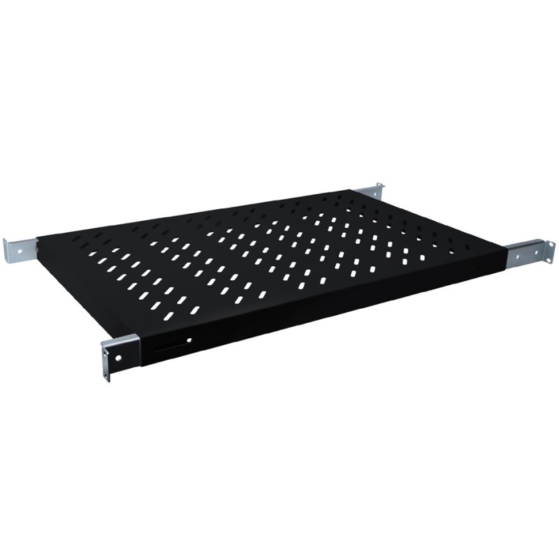 DIGITUS Armoire serveur 19 pouces, sol, 700 mm profondeur, noir, capacité 50 kg