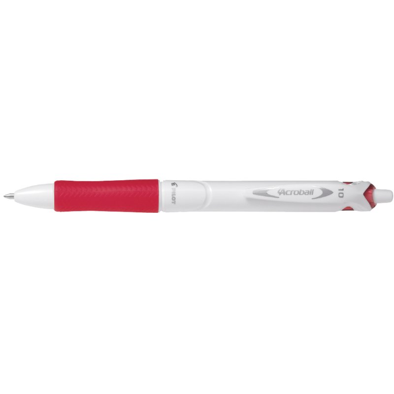 PILOT stylo ACROBALL PURE WHITE, bleu, blanc, 0,28 mm