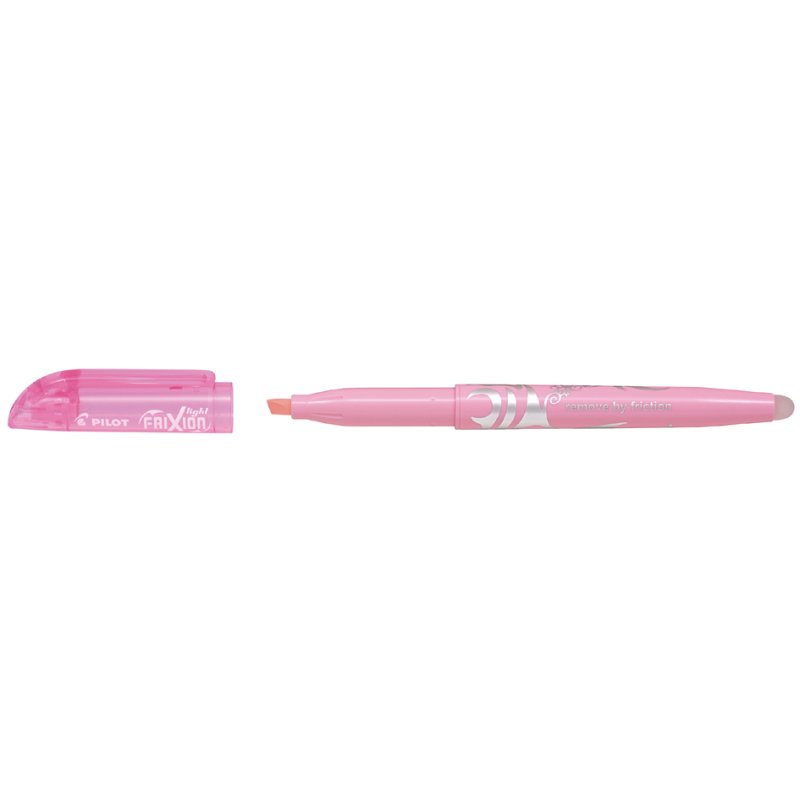 PILOT surligneur FRIXION light soft, encre effaçable, rose pastel, 3,3 mm