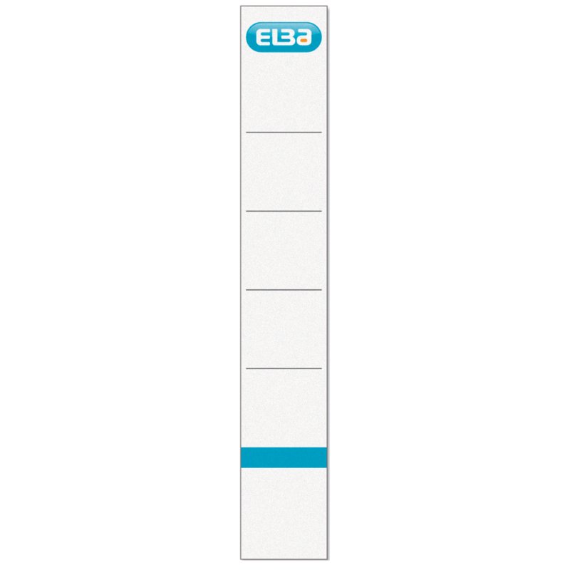 ELBA étiquette pour classeurs, court/étroit, blanc, 10 pièces