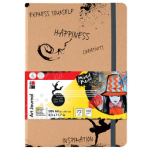 Marabu notitieboek Art Journal, A5, 180 g/m², 72 vel