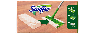 Swiffer droge doekjes hout & parket, navulling, bienenwas, 18 stuks