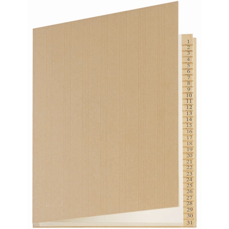 Extendos trieur 1-31, A4, 31 compartiments