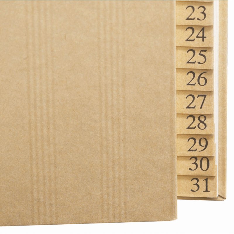 Extendos trieur 1-31, A4, 31 compartiments