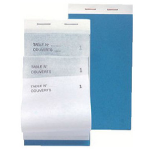 EXACOMPTA gastheerblok, 80 × 150 mm, 50 vel