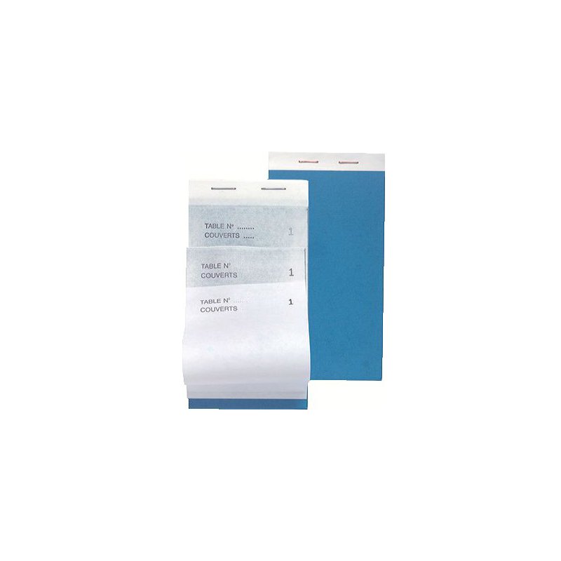 EXACOMPTA blocnote Dienst/Restaurantmanager, doorschrijvend, 50 vel, genummerd