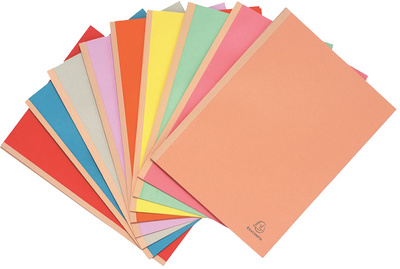EXACOMPTA dossiermappen karton 320g/m², roze, 25 stuks