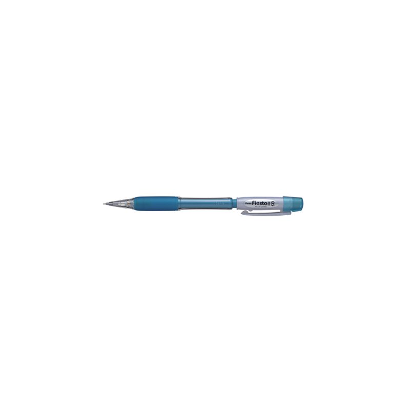 Pentel Fiesta II AX125 mechanical pencil, 0.5 mm, light blue, includes 2 leads