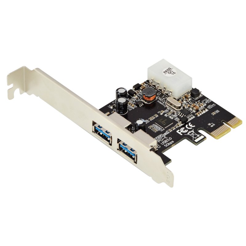 DIGITUS FireWire 1394b PCI-Express kaart, 3 poorten, chipset XIO2213B