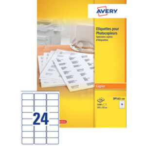 AVERY etiketten kopieerapparaat, wit, 210×148,5 mm, 200 stuks