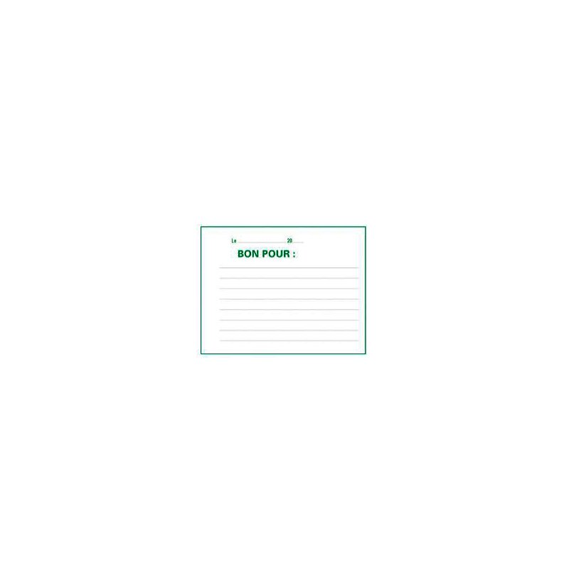 EXACOMPTA Duplicaatboek 'Goed voor', wit, 105 × 135 mm, autocopiërend, 50 vel
