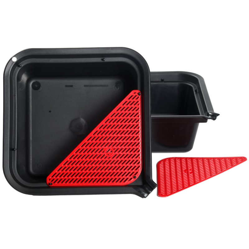 IWH bac de récupération d'huile auto, 7 litres, 363×363×130 mm