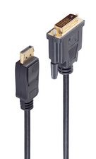 shiverpeaks DisplayPort naar DVI-D kabel, 7,5 meter, zwart