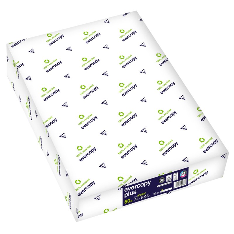 Clairefontaine multifunctional paper Evercopy Plus, white, A3, 80 g, 500 sheets