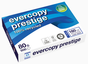 Clairefontaine multifunctioneel papier evercopy prestige, A4, gerecycled, 500 vel