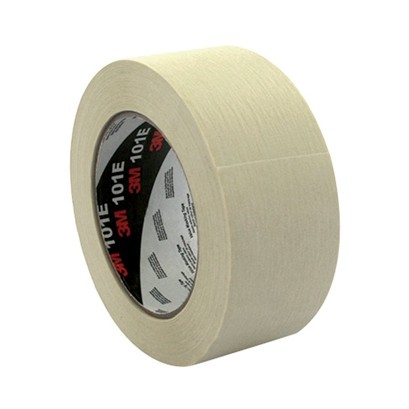 3M crêpe-afplaktape, beige, 24 mm × 50 m