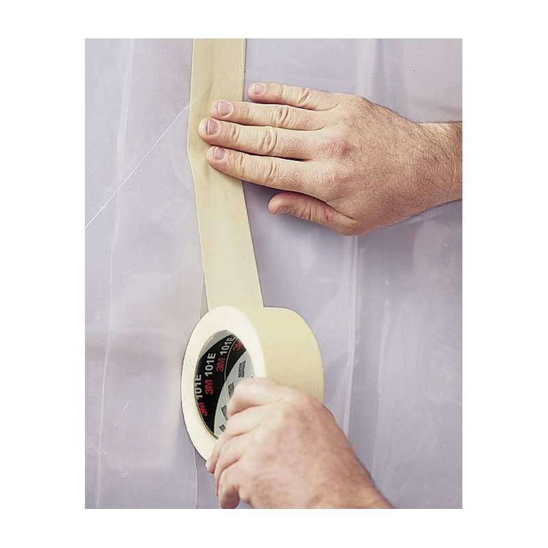 3M crêpe-afplaktape, beige, 24 mm × 50 m