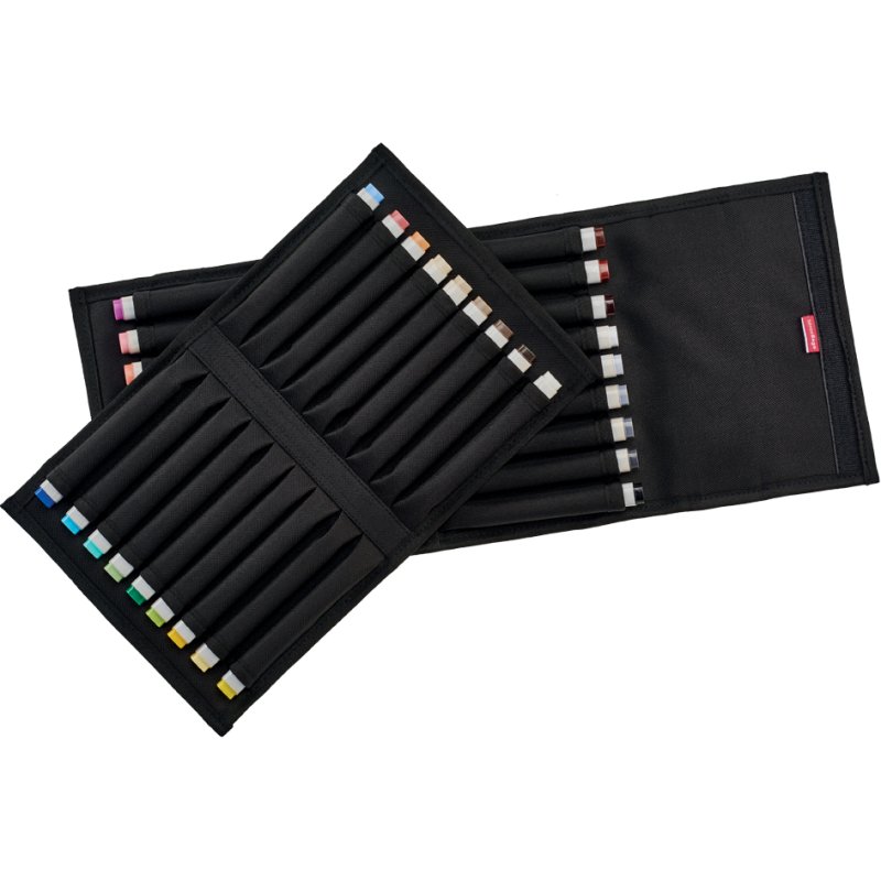 transotype Wallet senseBag pennenetui, 36 stylos, naturel