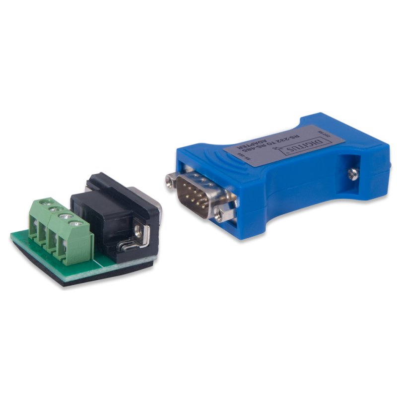 DIGITUS Convertisseur RS-232 vers RS-485, 300-115200 bit/s, bleu