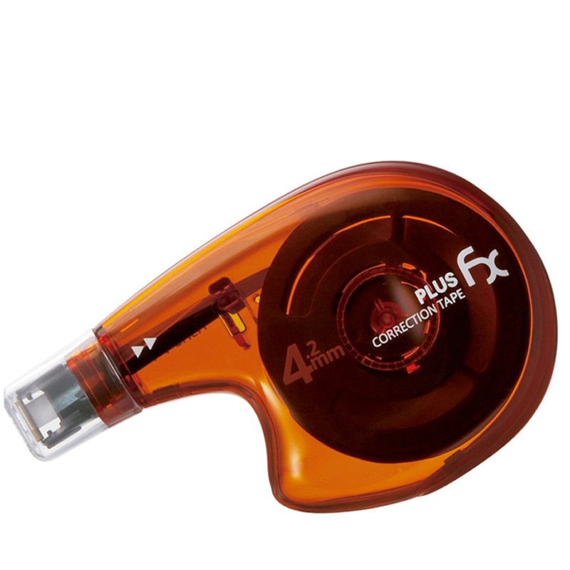 PLUS JAPAN correctieroller, 4,2 mm × 10 m, oranje