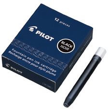 PILOT inktpatronen Namiki voor vulpen Capless, zwart, 12 stuks