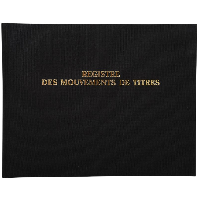 EXACOMPTA order movements register, 240 × 320 mm, 100 pages, 110 g/m²