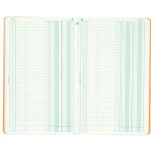 EXACOMPTA gefolieerd opschriftboek, gelinieerd, 320×195 mm, 38 regels