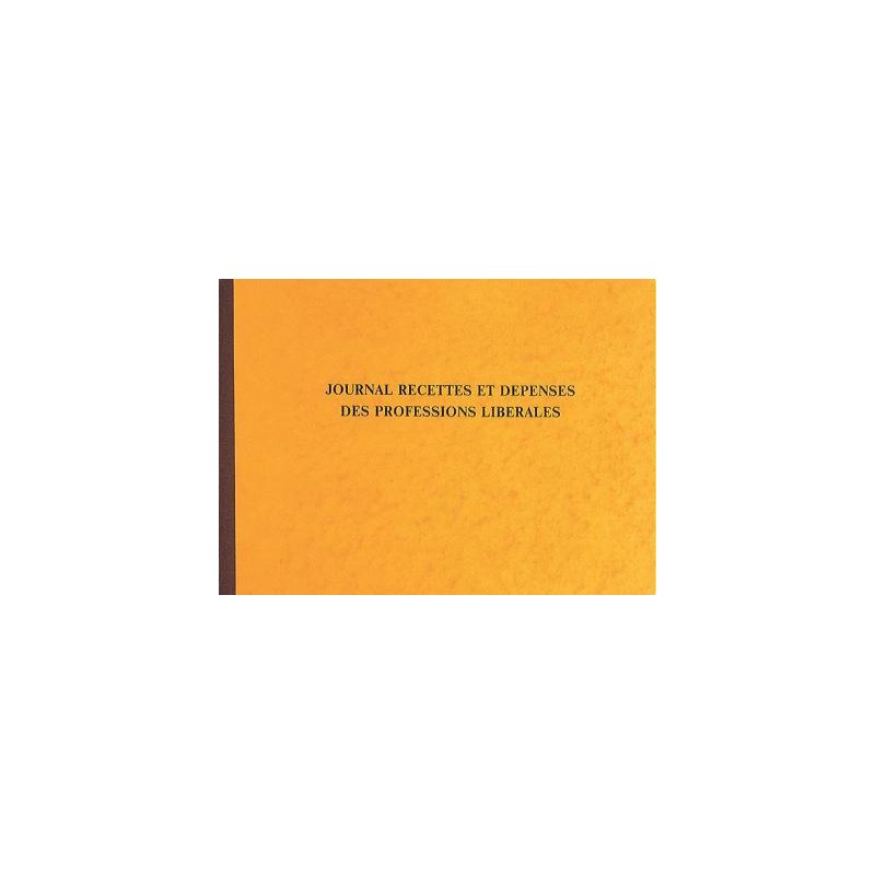EXACOMPTA scheurboek Inkomsten/Uitgaven vrije beroepen, 270 × 380 mm, 80 pagina's