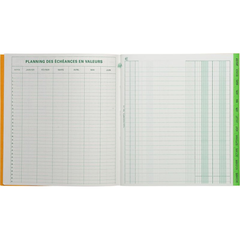 EXACOMPTA blocs-notes quadrillés, format A4 portrait, 80 pages, 110 g/m²