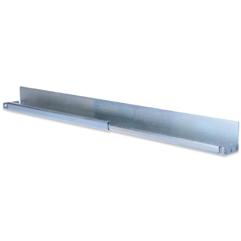 DIGITUS jeux de glissières pour armoires serveur, profondeur ajustable 500-750 mm, acier galvanisé