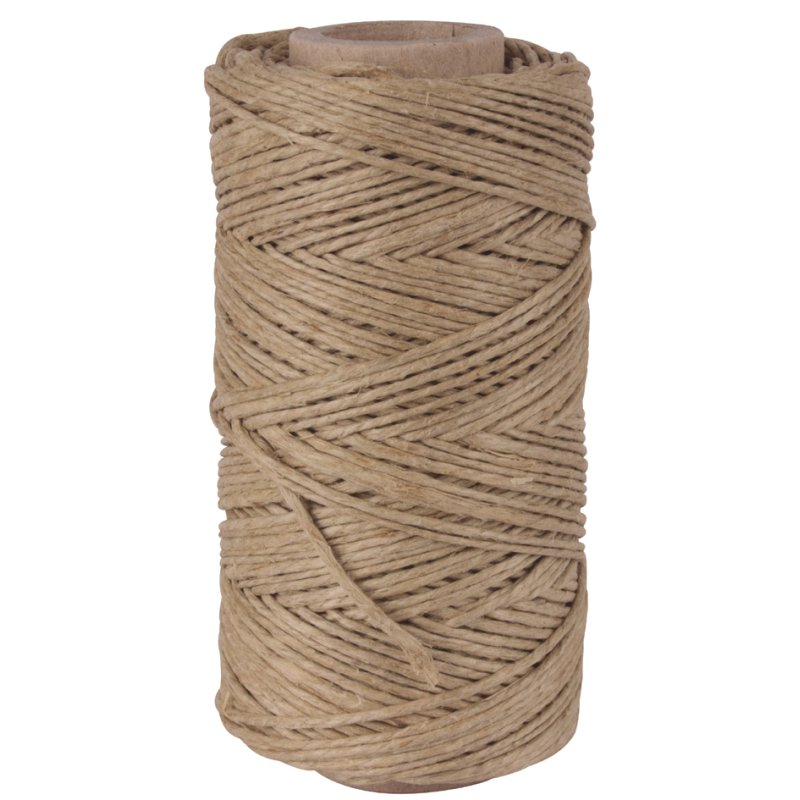 APLI natuurvezel verpakkingstouw, bruin, 80 m, 100% hennep