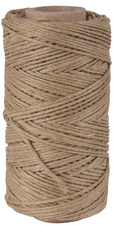 APLI natuurvezel verpakkingstouw, bruin, 80 m, 100% hennep