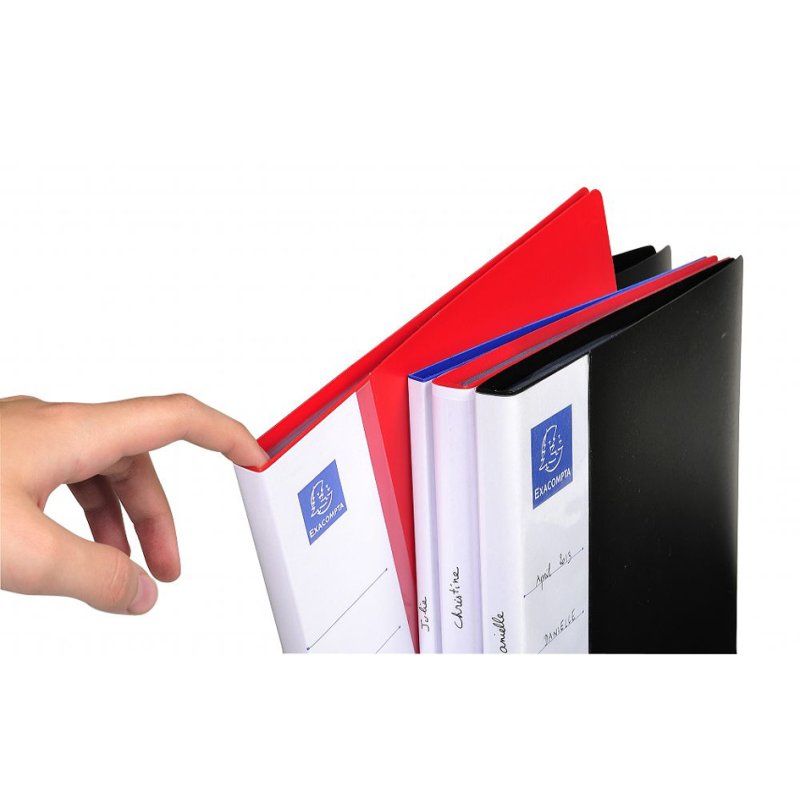 EXACOMPTA presentatiemap Up Line, A4, zwart, 60 hoezen