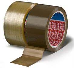 tesa tesapack verpakkingstape PP, transparant, 50 mm × 66 m, 6 stuks