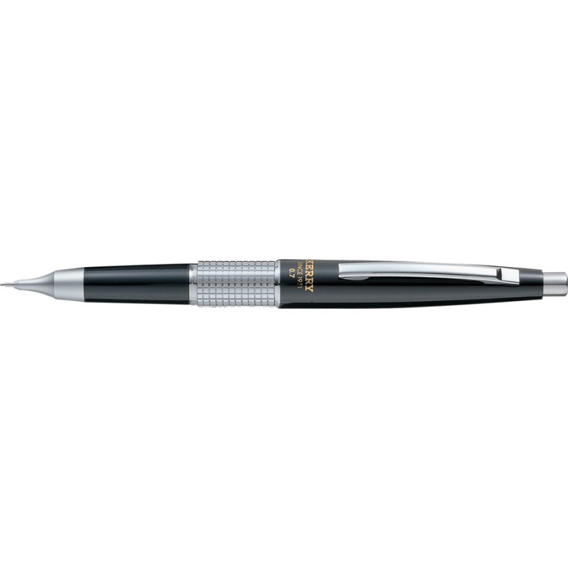 Pentel KERRY mechanical pencil, black metallic, 0.7 mm