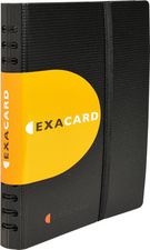 EXACOMPTA visitekaarthoezen, transparant, 130×190 mm, 10 stuks