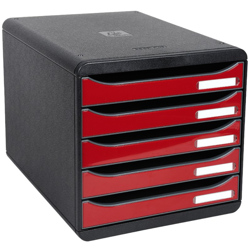 EXACOMPTA ladebox BIG-BOX PLUS, 5 laden, turquoise, A4+