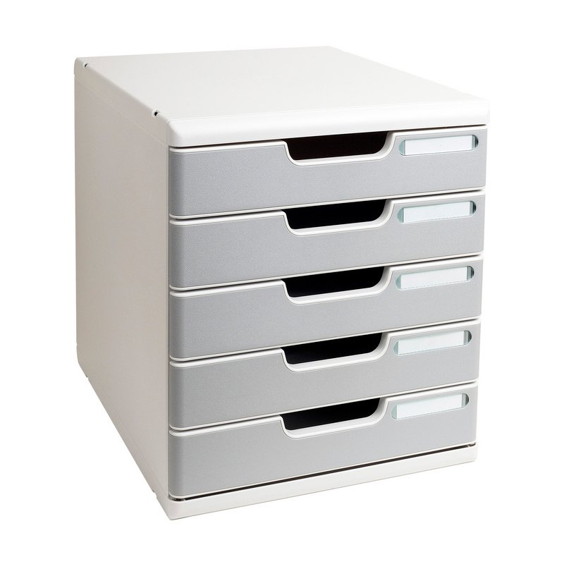 EXACOMPTA ladekast MODULO A4, 10 laden, blauw