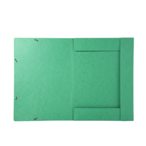 EXACOMPTA hoekspanmap A3, blauw, karton 600 g/m²