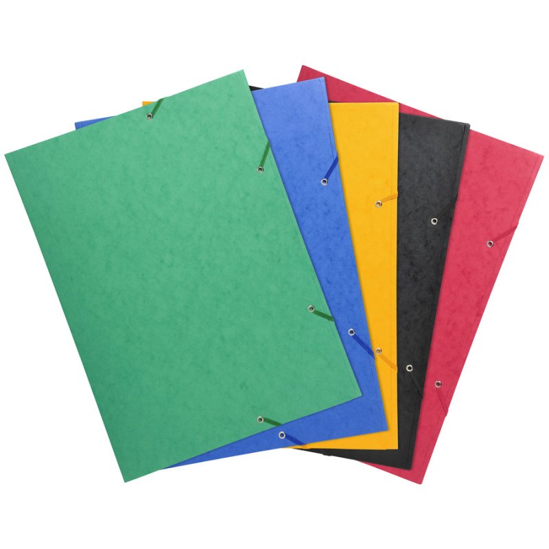 EXACOMPTA elastomap A3, karton, groen